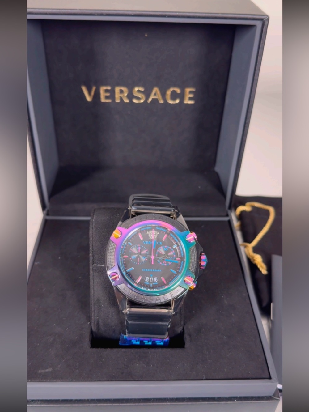Versace Icon Active Iridescent watch